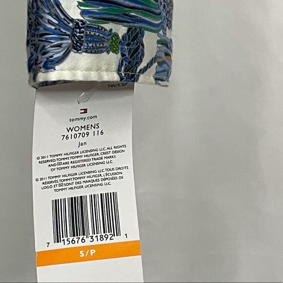 Tommy Hilfiger NWT Tassle Print Blouse - Women’s SP - Picture 6 of 6